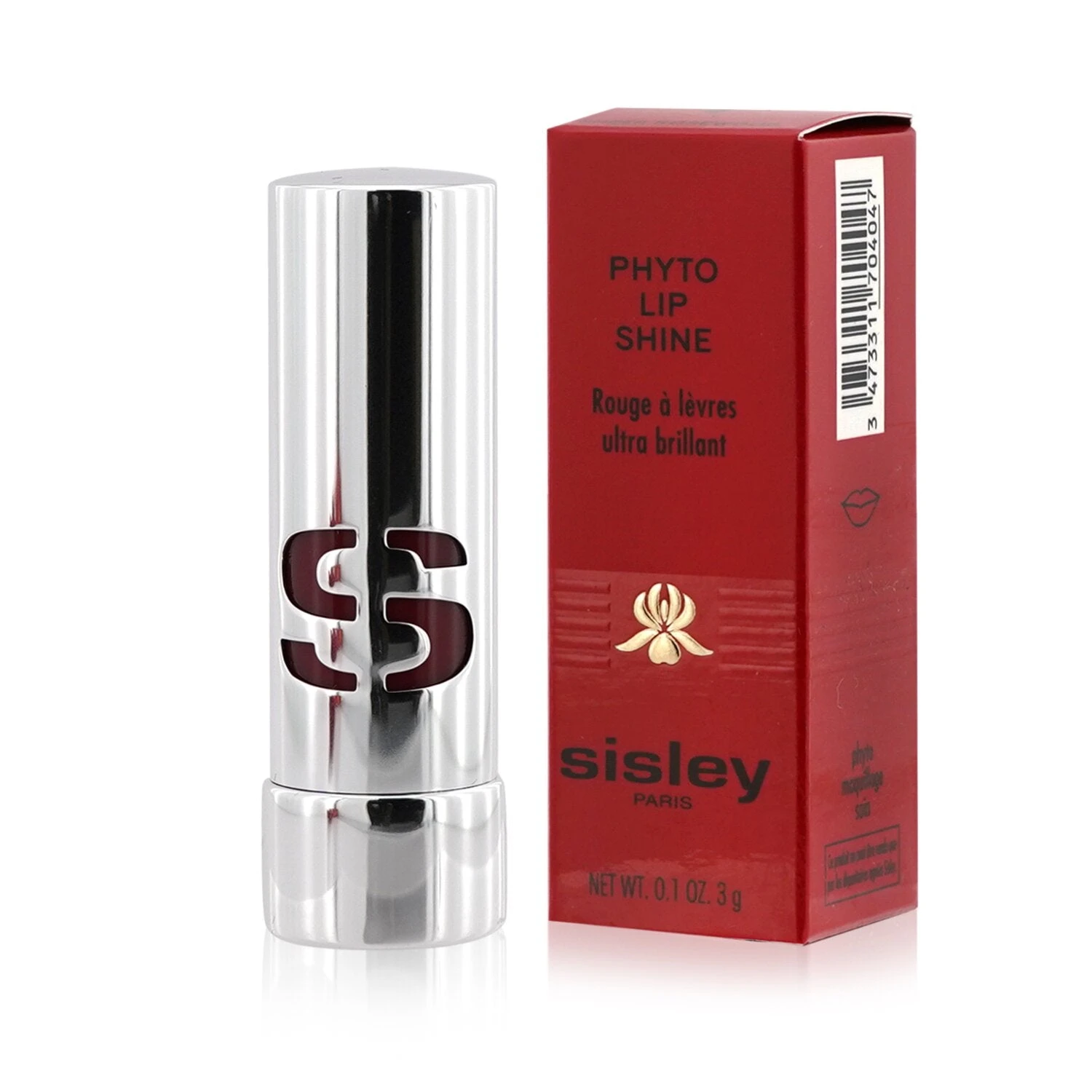 Sisley Phyto Lip Shine Ultra Shining Lipstick - # 12 Sheer Plum 3g/0.1oz 9 Sisley Phyto Lip Shine Ultra Shining Lipstick - # 12 Sheer Plum 3g/0.1oz - Image 7