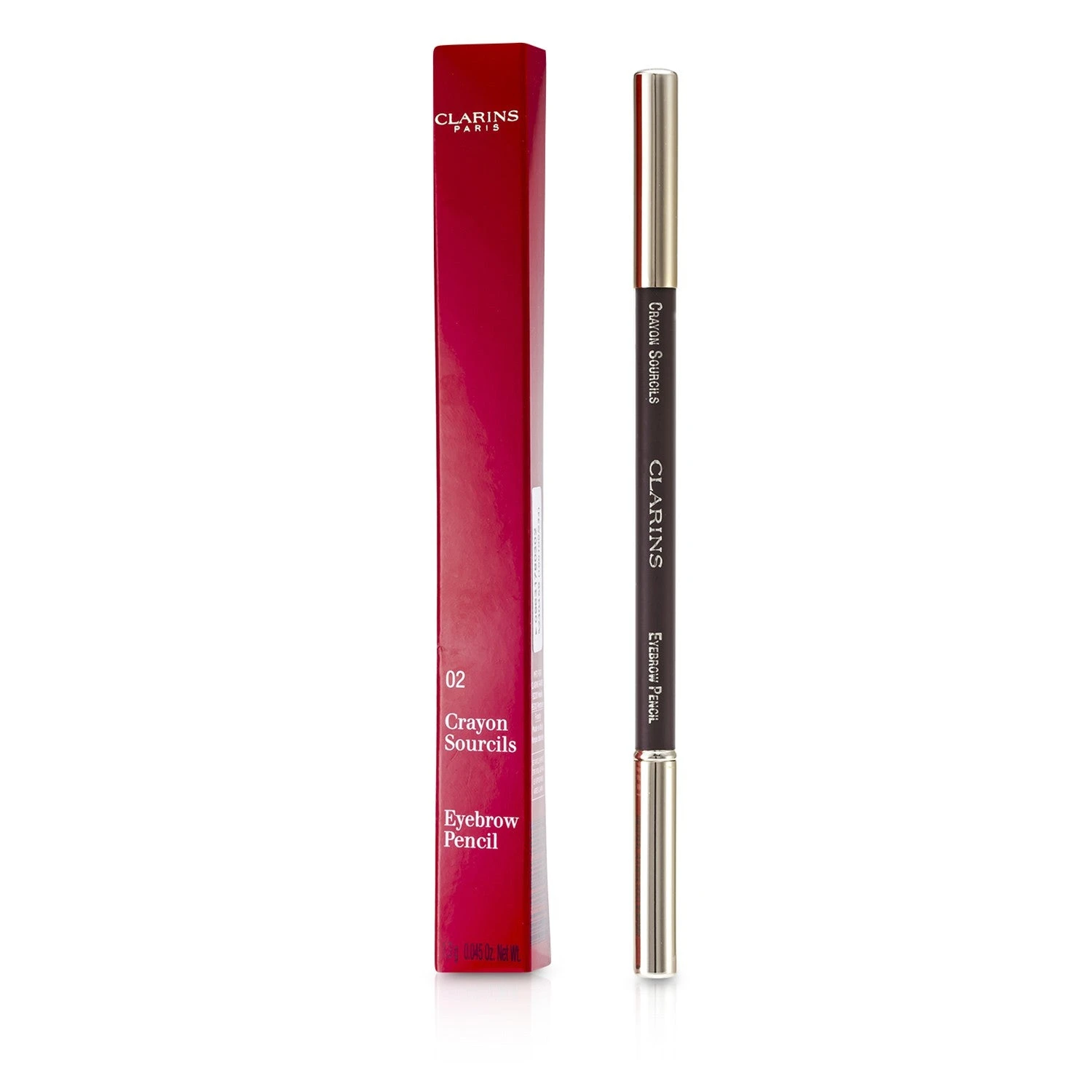 Clarins Eyebrow Pencil - #02 Light Brown 1.3g/0.045oz 3 Clarins Eyebrow Pencil - #02 Light Brown 1.3g/0.045oz
