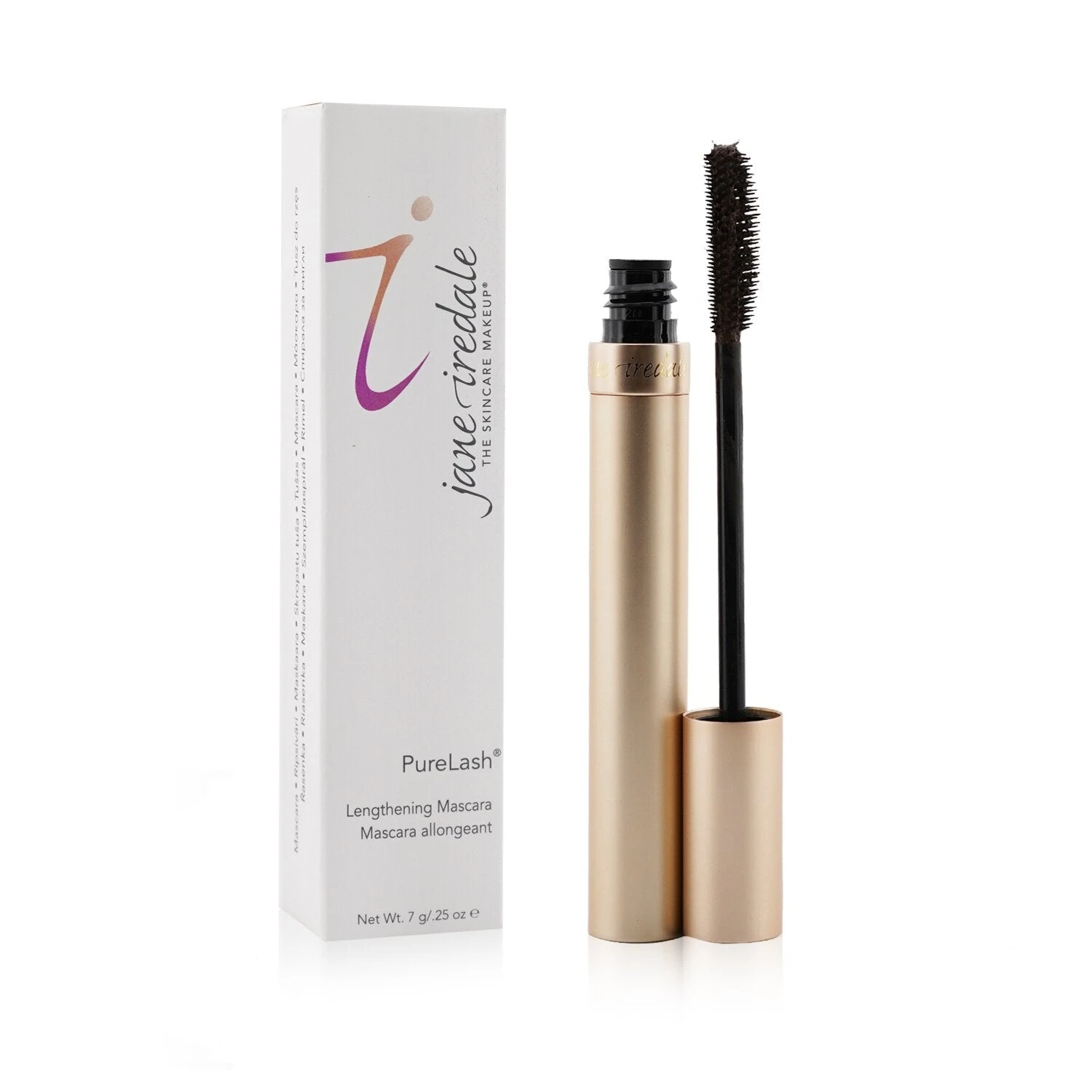 Jane Iredale PureLash Lengthening Mascara - Brown/ Black 7g/0.25oz 4 Jane Iredale PureLash Lengthening Mascara - Brown/ Black 7g/0.25oz - Image 2