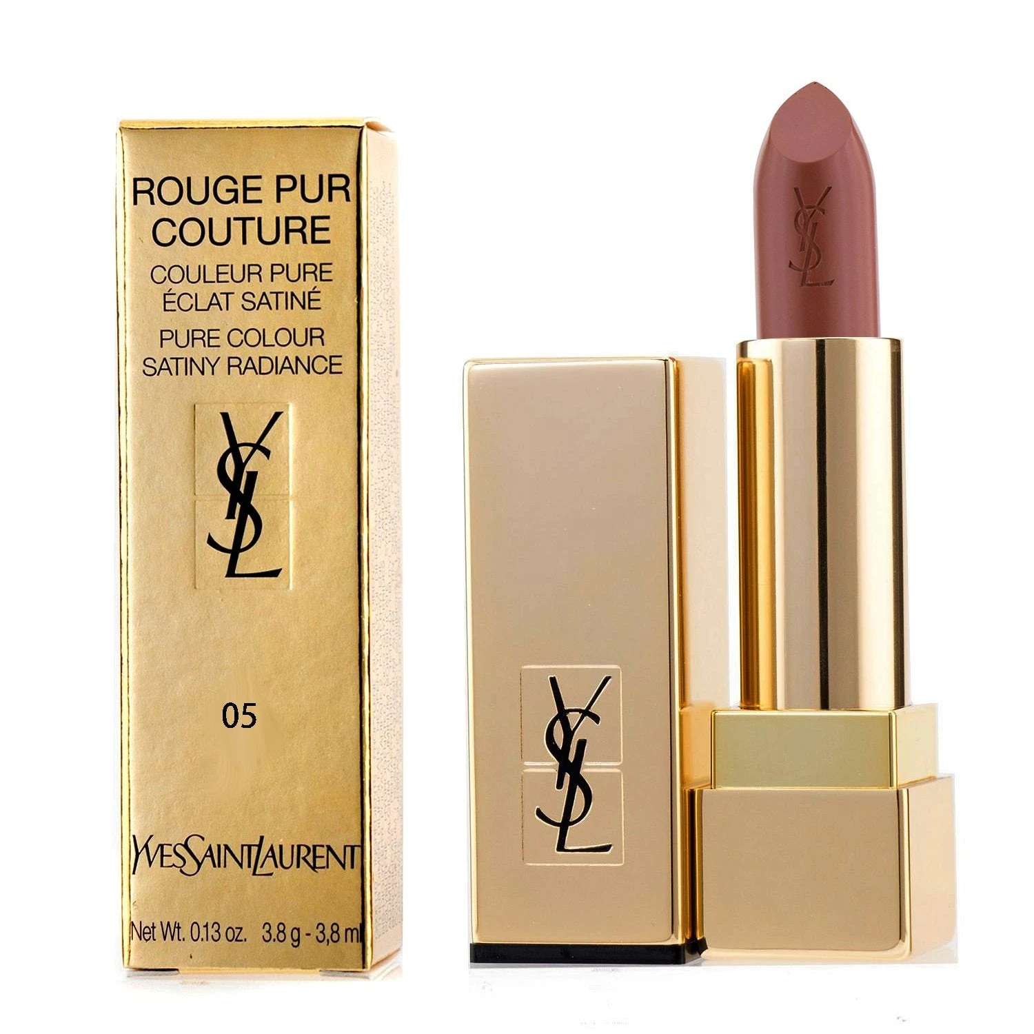 Yves Saint Laurent Rouge Pur Couture - #21 Rouge Paradoxe 3.8g/0.13oz 8 Yves Saint Laurent Rouge Pur Couture - #21 Rouge Paradoxe 3.8g/0.13oz - Image 6