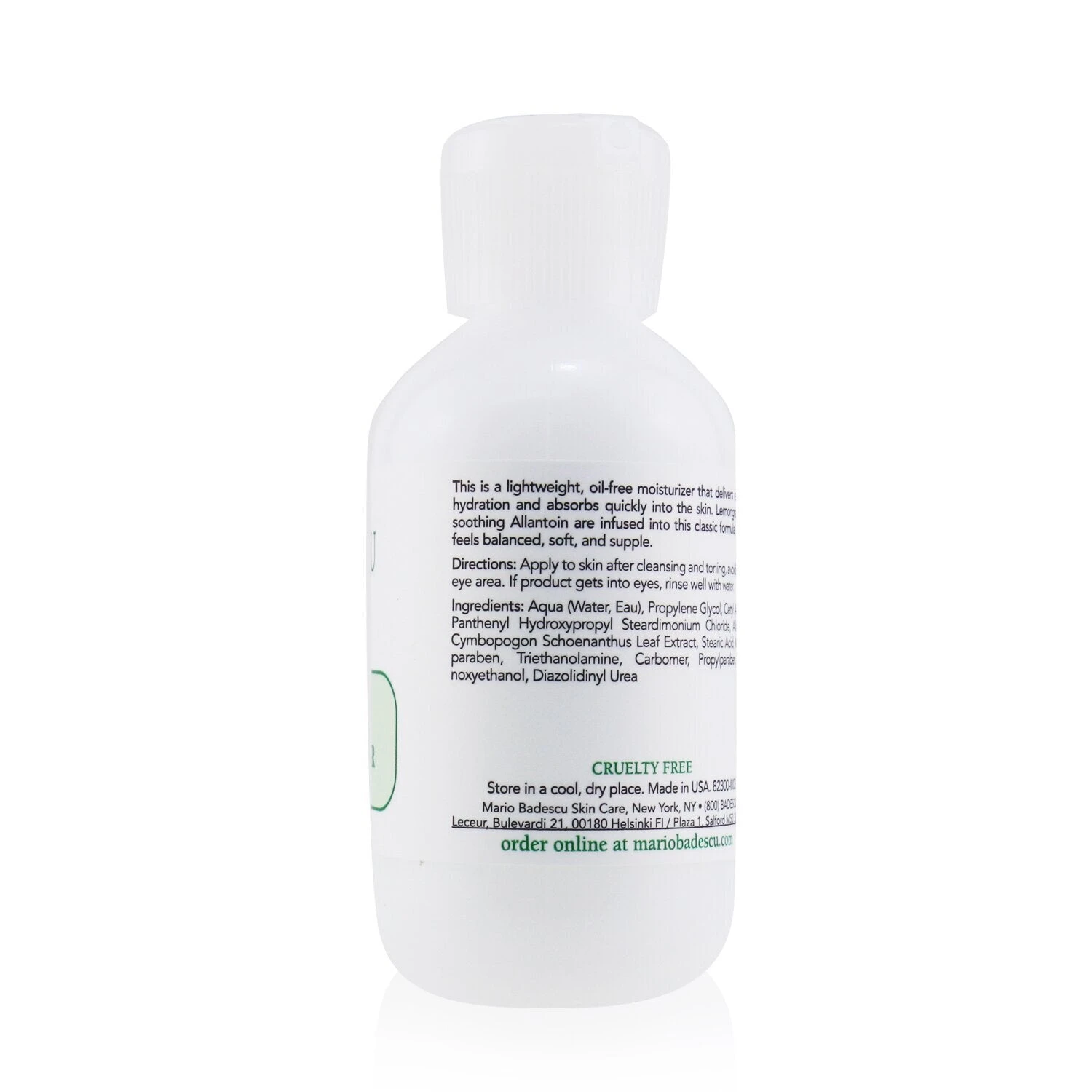 Mario Badescu Oil Free Moisturizer - For Combination/ Oily/ Sensitive Skin Types 59ml/2oz 4 Mario Badescu Oil Free Moisturizer - For Combination/ Oily/ Sensitive Skin Types 59ml/2oz - Image 2