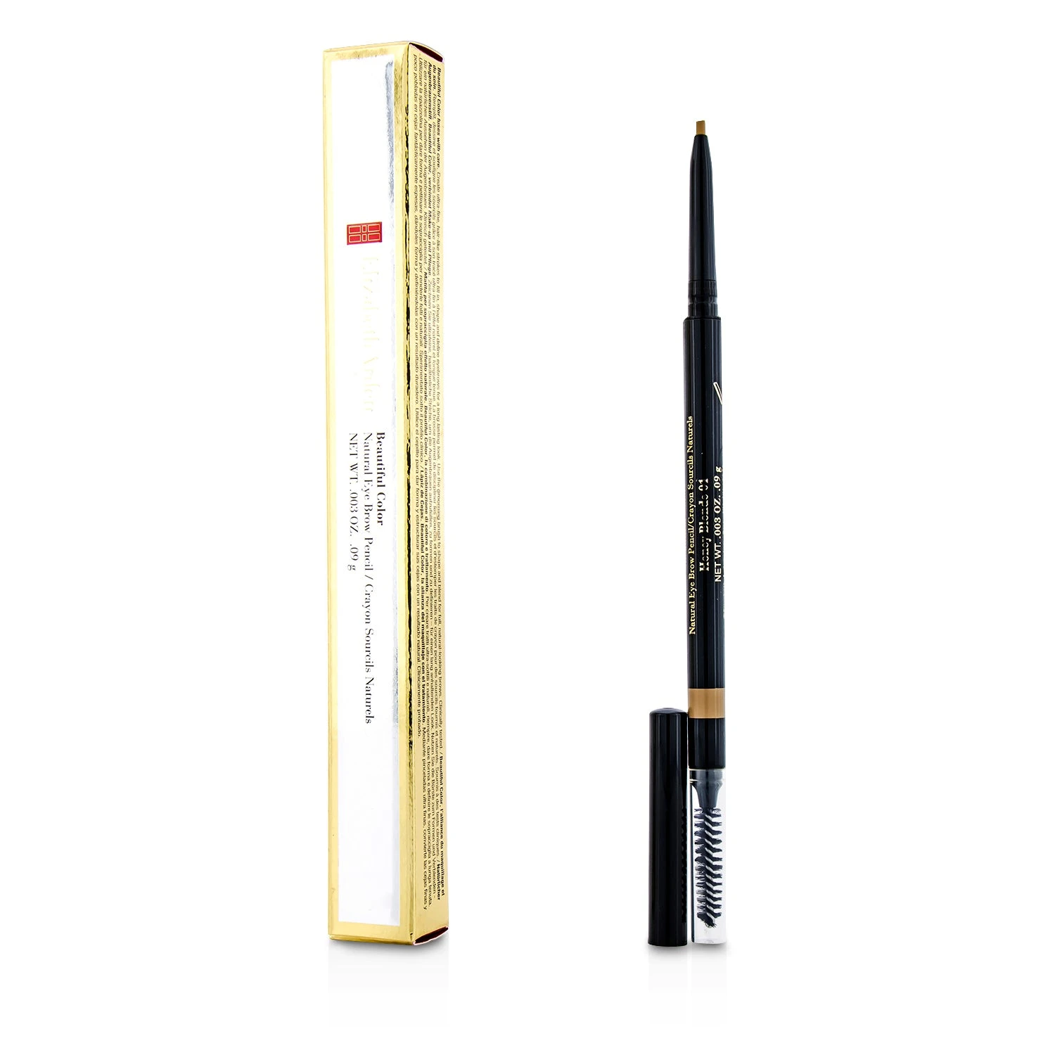 Elizabeth Arden Beautiful Color Natural Eye Brow Pencil - # 01 Honey Blonde 0.09g/0.003oz 3 Elizabeth Arden Beautiful Color Natural Eye Brow Pencil - # 01 Honey Blonde 0.09g/0.003oz