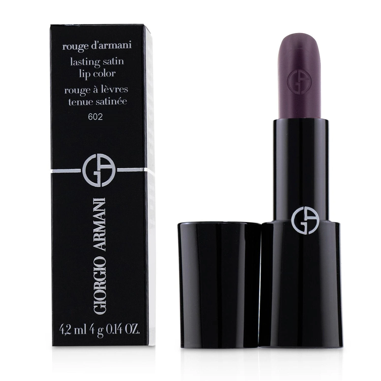 Giorgio Armani Rouge D'Armani Lasting Satin Lip Color - # 600 Front Row 4g/0.14oz 5 Giorgio Armani Rouge D'Armani Lasting Satin Lip Color - # 600 Front Row 4g/0.14oz - Image 3