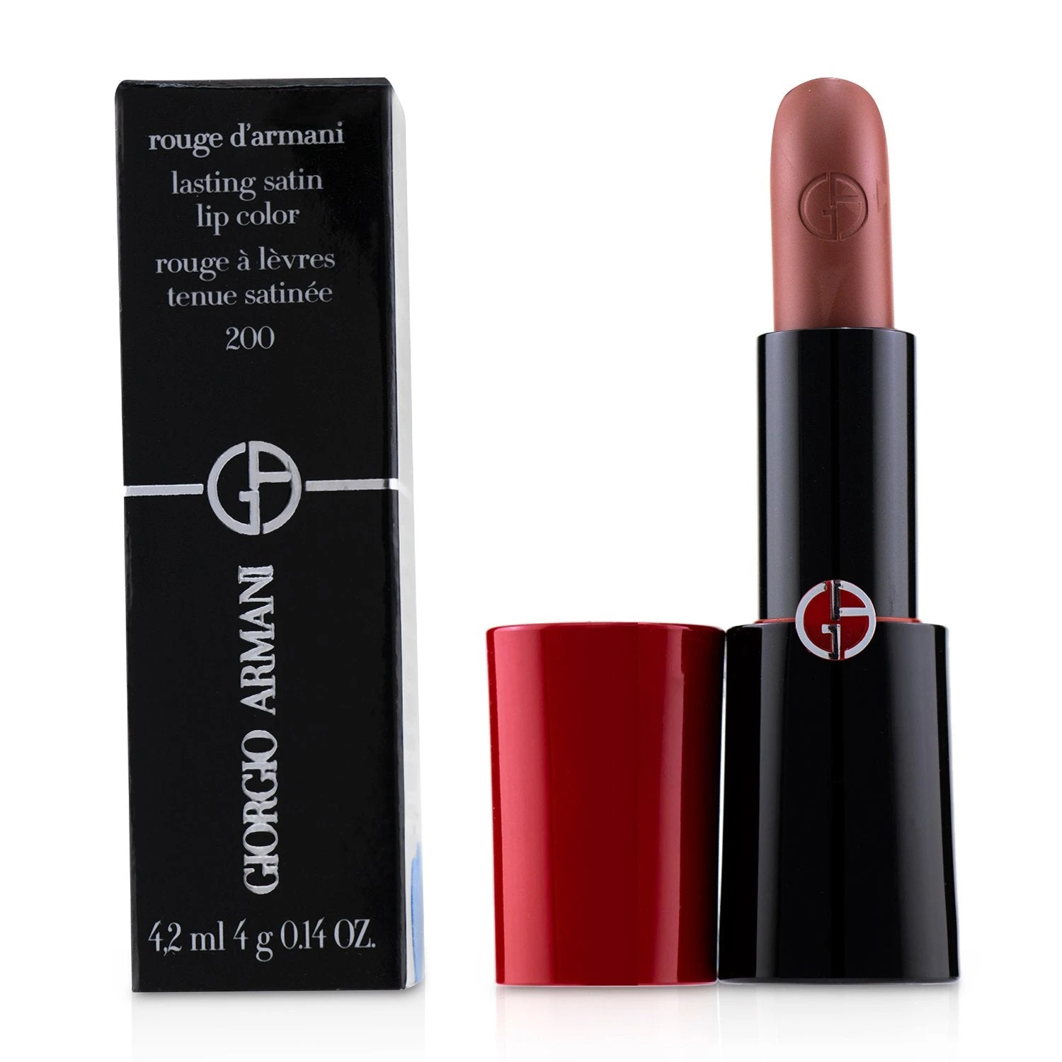 Giorgio Armani Rouge D'Armani Lasting Satin Lip Color - # 600 Front Row 4g/0.14oz 20 Giorgio Armani Rouge D'Armani Lasting Satin Lip Color - # 600 Front Row 4g/0.14oz - Image 18