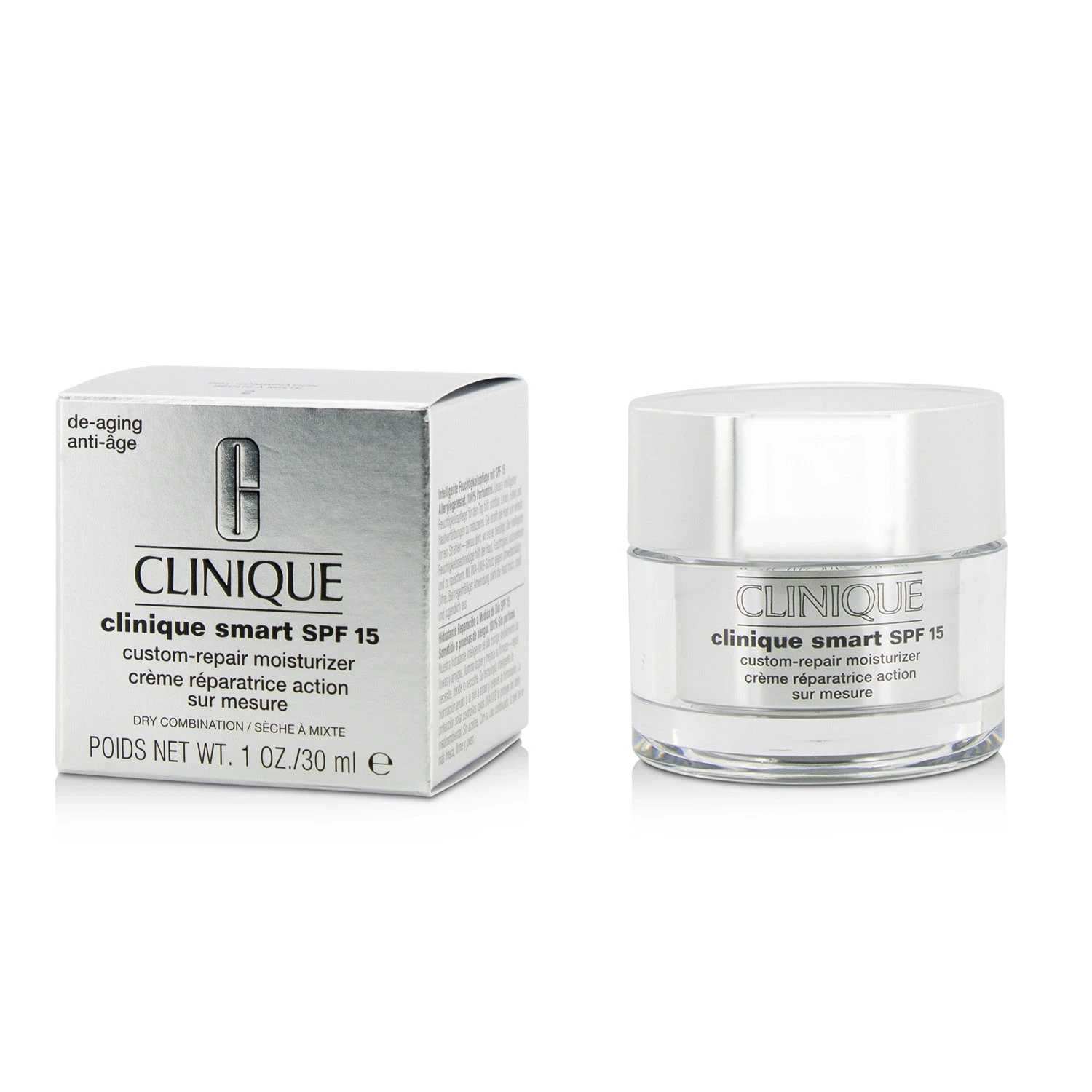 Clinique Smart Custom-Repair Moisturizer SPF 15 - Dry Combination 30ml/1oz 3 Clinique Smart Custom-Repair Moisturizer SPF 15 - Dry Combination 30ml/1oz