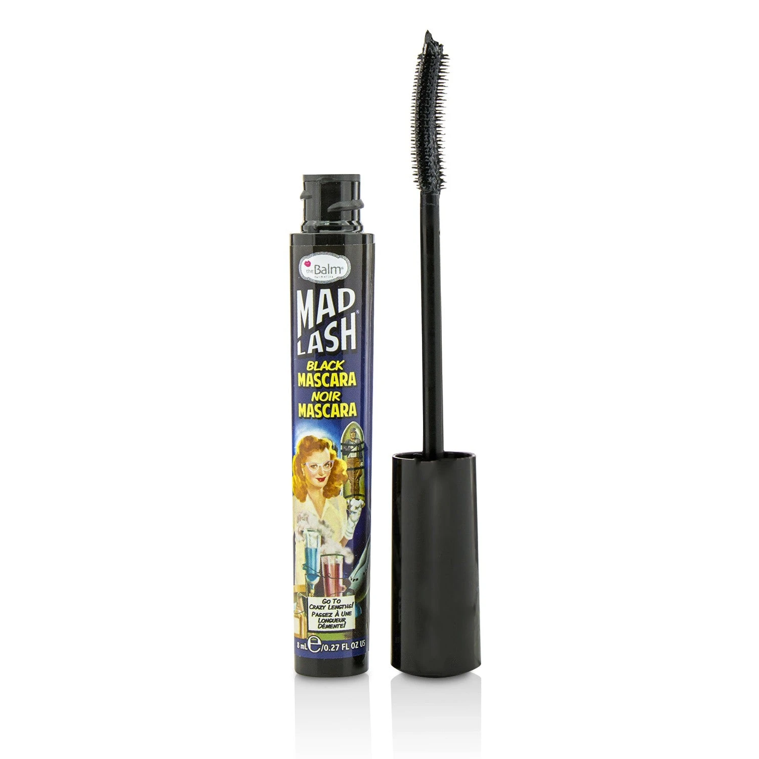 TheBalm Mad Lash Mascara - #Black 8ml/0.27oz 4 TheBalm Mad Lash Mascara - #Black 8ml/0.27oz - Image 2