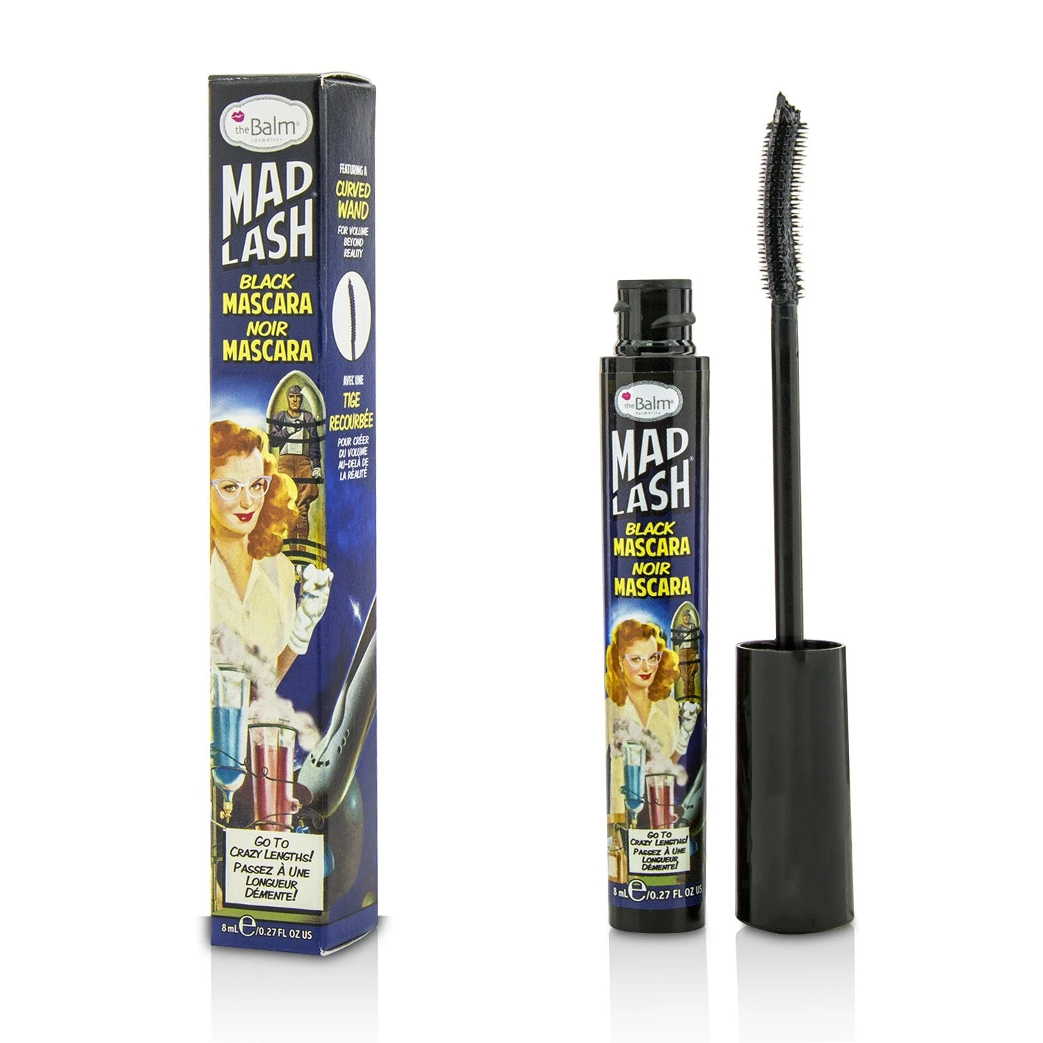TheBalm Mad Lash Mascara - #Black 8ml/0.27oz 3 TheBalm Mad Lash Mascara - #Black 8ml/0.27oz
