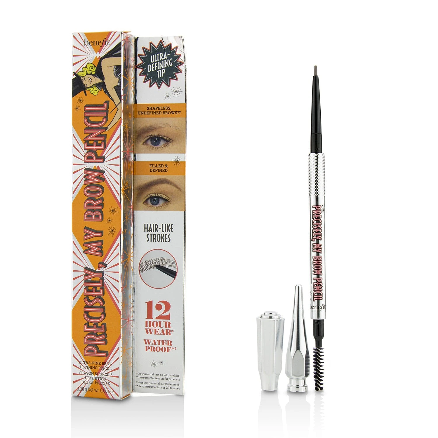 Benefit Precisely My Brow Pencil (Ultra Fine Brow Defining Pencil) - # 3 (Medium) 0.08g/0.002oz 3 Benefit Precisely My Brow Pencil (Ultra Fine Brow Defining Pencil) - # 3 (Medium) 0.08g/0.002oz