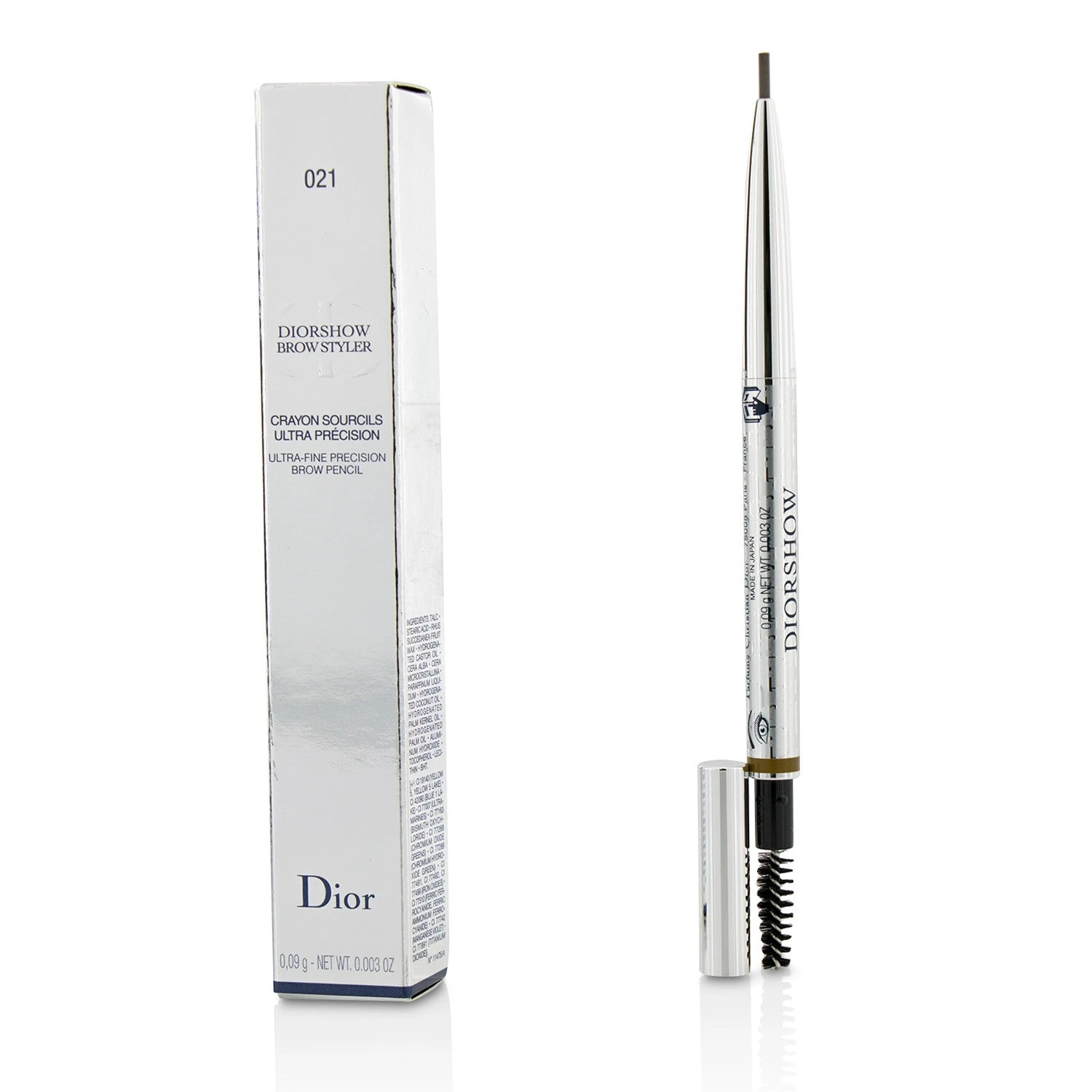 Christian Dior Diorshow Brow Styler Ultra Fine Precision Brow Pencil - # 021 Chestnut 0.09g/0.003oz 3 Christian Dior Diorshow Brow Styler Ultra Fine Precision Brow Pencil - # 021 Chestnut 0.09g/0.003oz