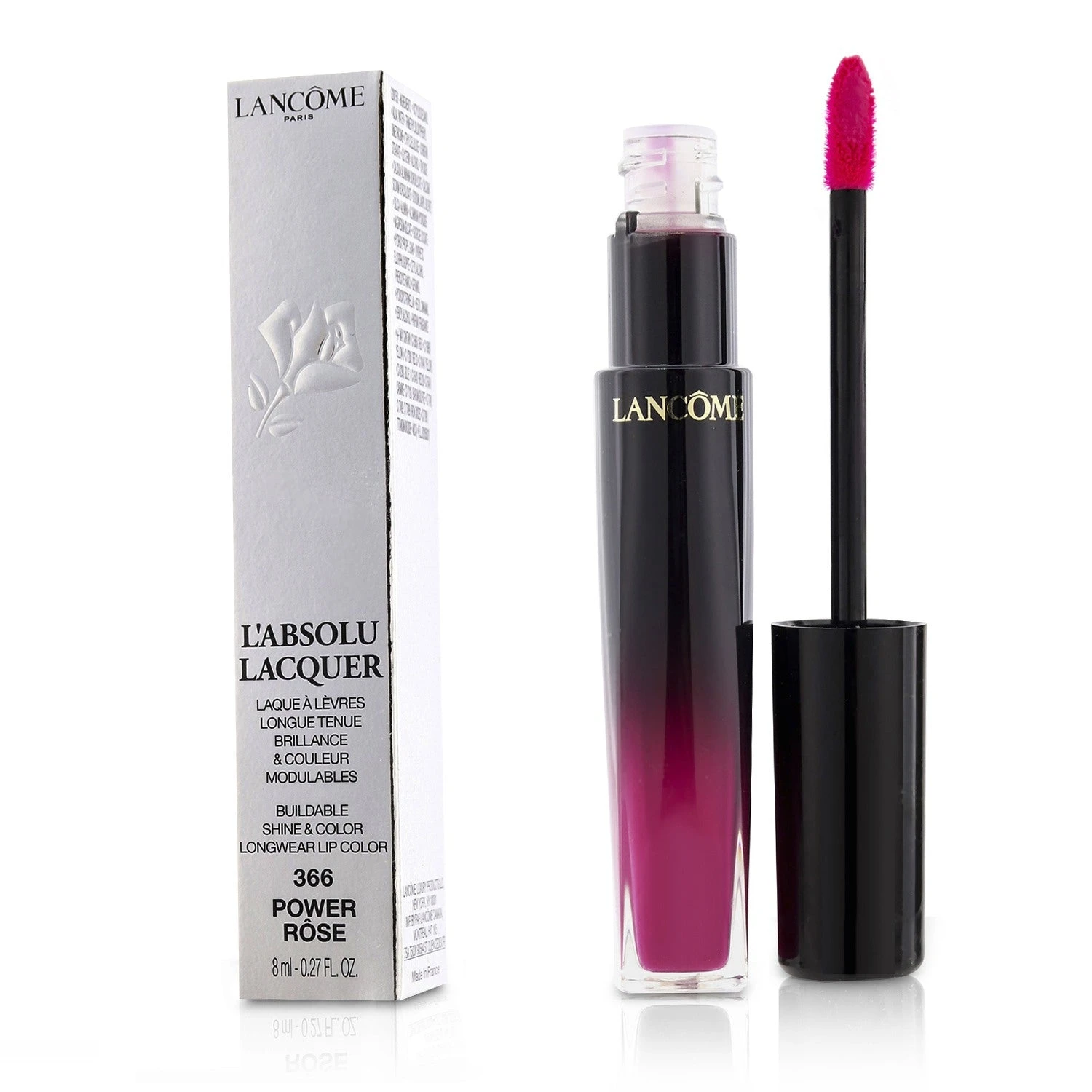Lancome L'Absolu Lacquer Buildable Shine & Color Longwear Lip Color - # 317 Rise Shine 8ml/0.27oz 16 Lancome L'Absolu Lacquer Buildable Shine & Color Longwear Lip Color - # 317 Rise Shine 8ml/0.27oz - Image 14