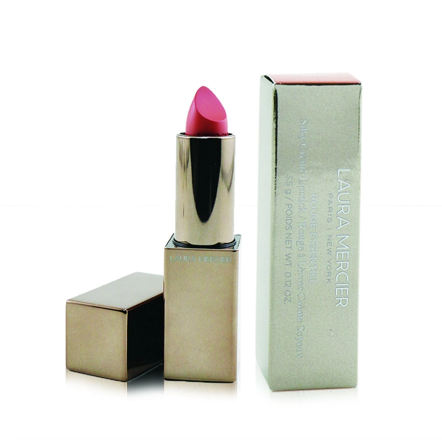 Laura Mercier Rouge Essentiel Silky Creme Lipstick - # Coral Nu (Nude Coral) 3.5g/0.12oz 7 Laura Mercier Rouge Essentiel Silky Creme Lipstick - # Coral Nu (Nude Coral) 3.5g/0.12oz - Image 5