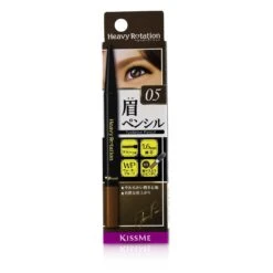 KISS ME Heavy Rotation Eyebrow Pencil - # 04 Natural Brown 0.09g/0.003oz 23 KISS ME Heavy Rotation Eyebrow Pencil - # 04 Natural Brown 0.09g/0.003oz -Flawless Hue Store 24343677202 1