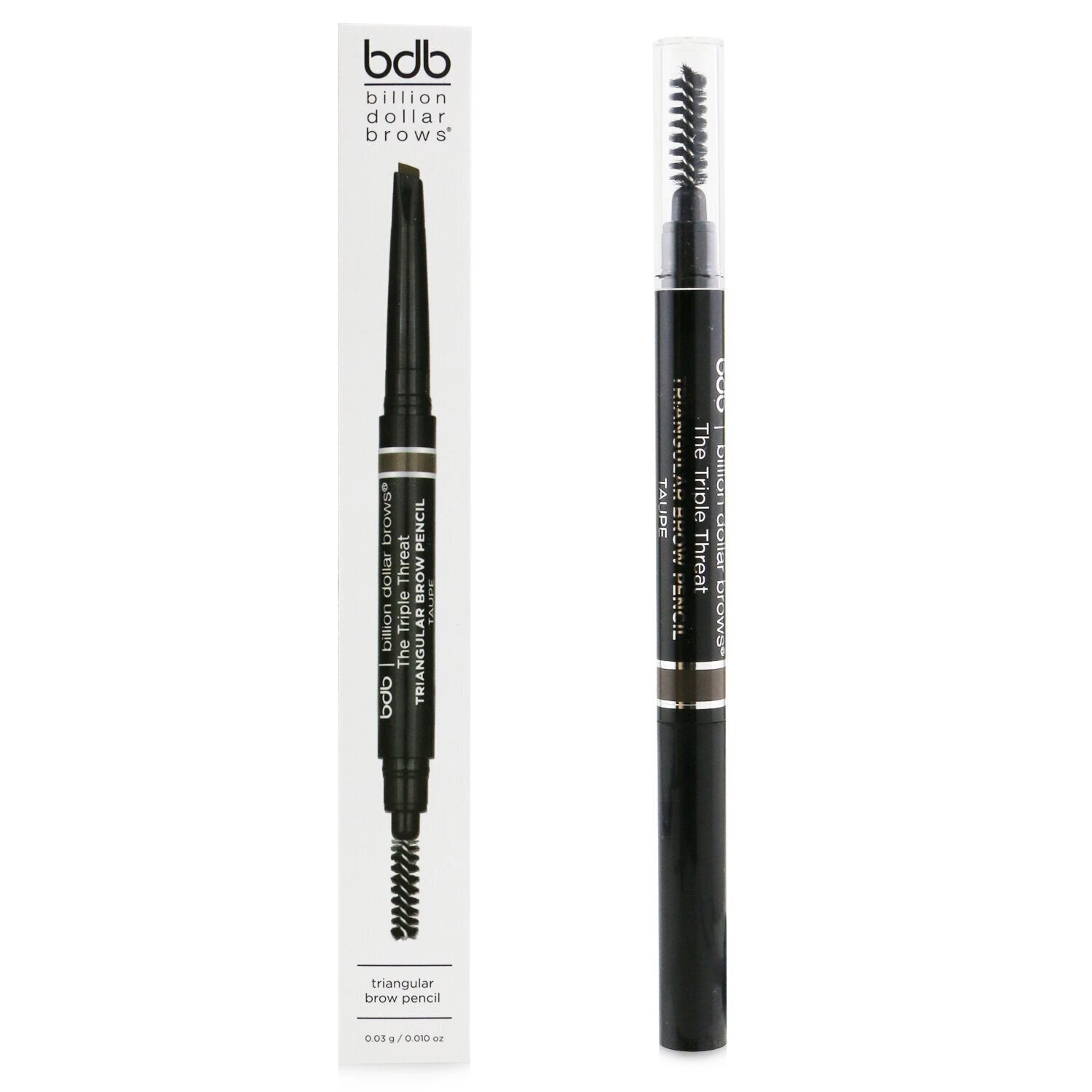 Billion Dollar Brows The Triple Threat: Triangular Brow Pencil - # Taupe 0.03g/0.01oz 4 Billion Dollar Brows The Triple Threat: Triangular Brow Pencil - # Taupe 0.03g/0.01oz - Image 2