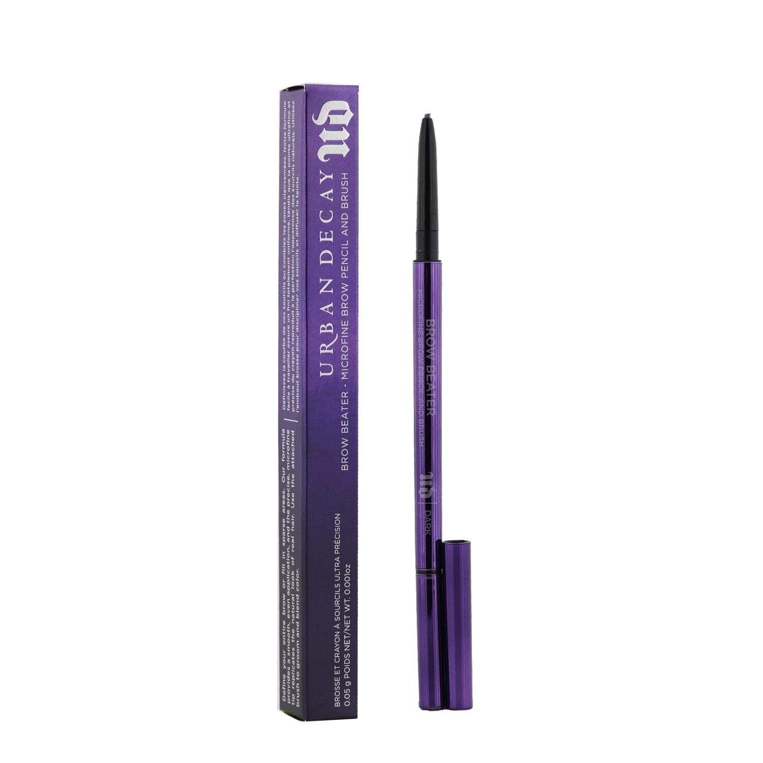 Urban Decay Brow Beater Microfine Brow Pencil And Brush - # Dark 0.05g/0.001oz 4 Urban Decay Brow Beater Microfine Brow Pencil And Brush - # Dark 0.05g/0.001oz - Image 2