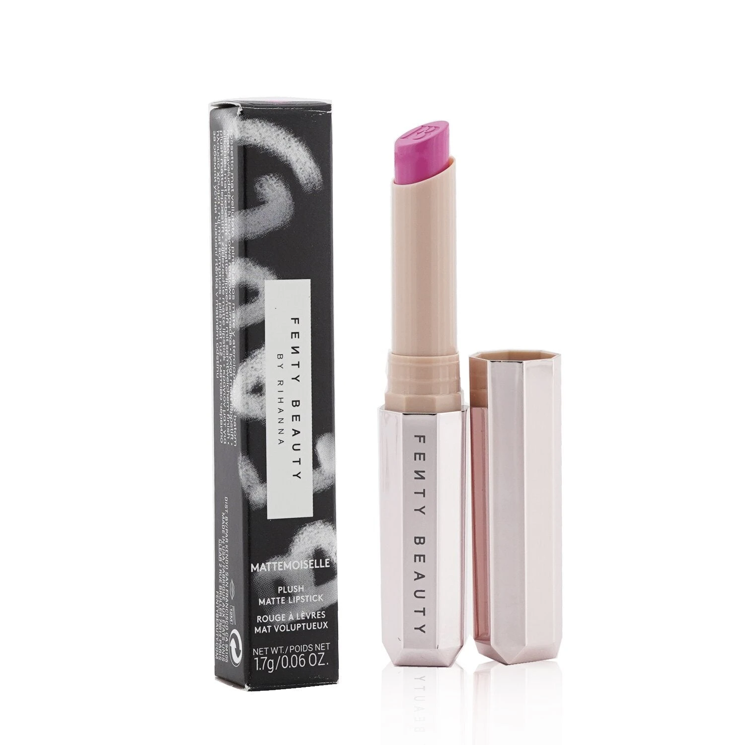 Fenty Beauty By Rihanna Mattemoiselle Plush Matte Lipstick - # Pumpkin Rose (Rich Marigold) 1.7g/0.06oz 4 Fenty Beauty By Rihanna Mattemoiselle Plush Matte Lipstick - # Pumpkin Rose (Rich Marigold) 1.7g/0.06oz - Image 2