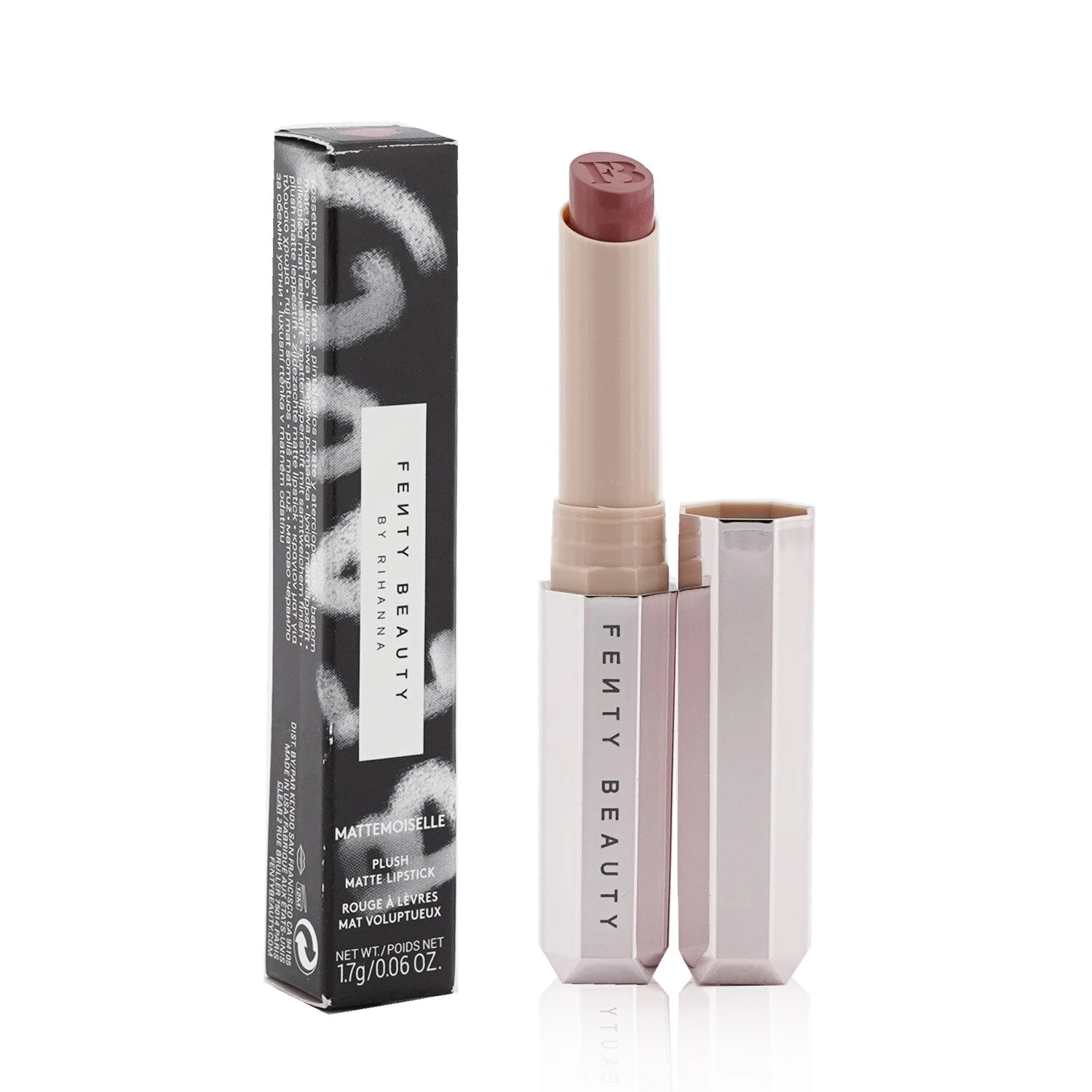 Fenty Beauty By Rihanna Mattemoiselle Plush Matte Lipstick - # Pumpkin Rose (Rich Marigold) 1.7g/0.06oz 7 Fenty Beauty By Rihanna Mattemoiselle Plush Matte Lipstick - # Pumpkin Rose (Rich Marigold) 1.7g/0.06oz - Image 5