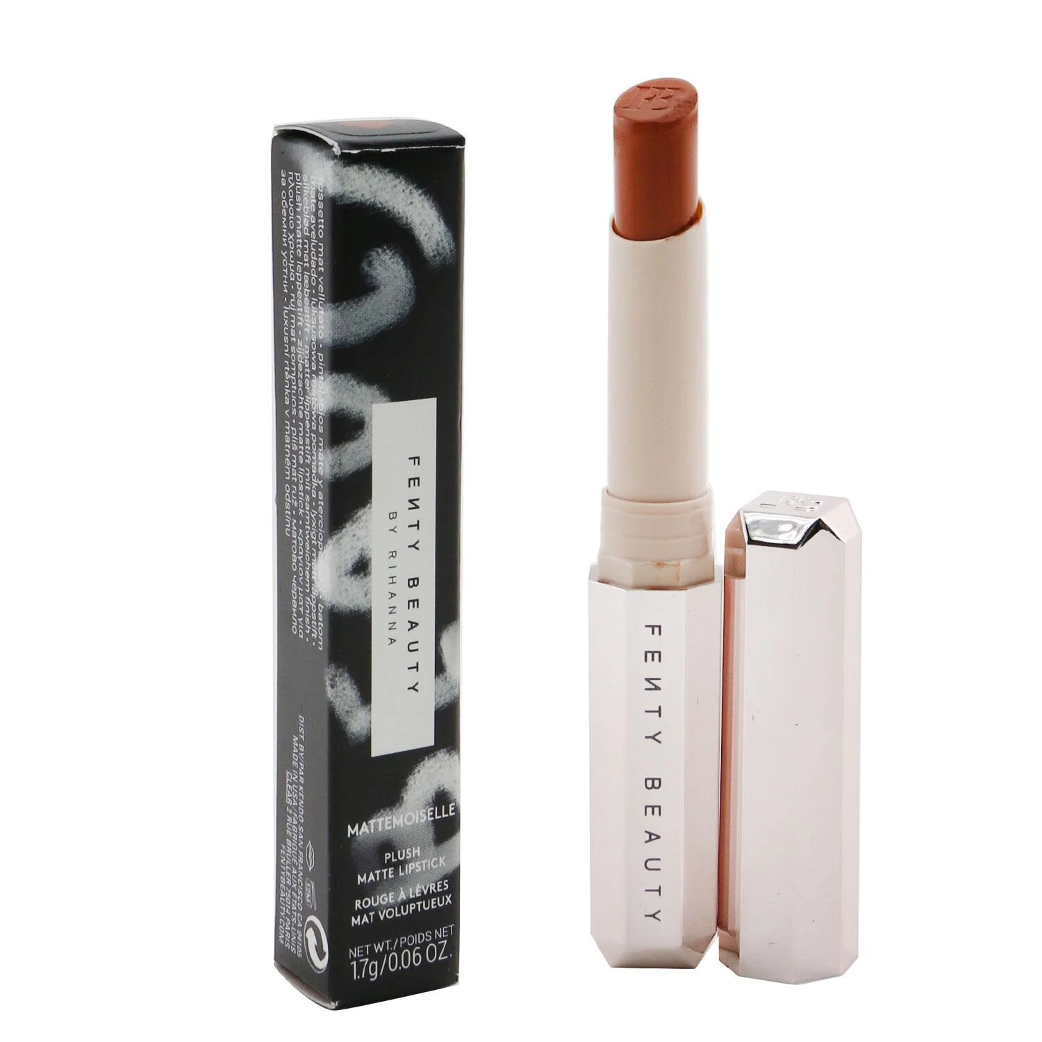 Fenty Beauty By Rihanna Mattemoiselle Plush Matte Lipstick - # Pumpkin Rose (Rich Marigold) 1.7g/0.06oz 16 Fenty Beauty By Rihanna Mattemoiselle Plush Matte Lipstick - # Pumpkin Rose (Rich Marigold) 1.7g/0.06oz - Image 14