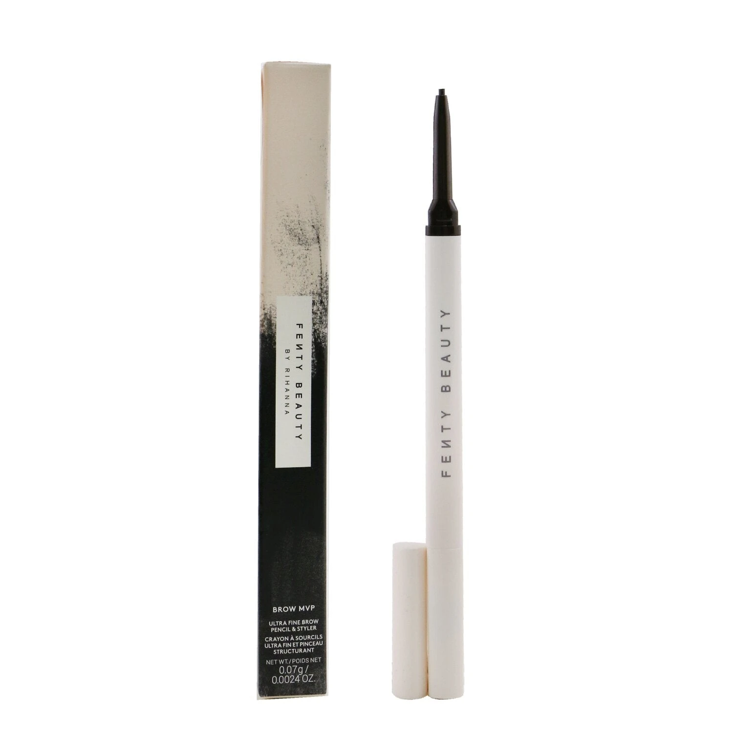 Fenty Beauty By Rihanna Brow MVP Ultra Fine Brow Pencil & Styler - # Medium Brown 0.07g/0.0024oz 19 Fenty Beauty By Rihanna Brow MVP Ultra Fine Brow Pencil & Styler - # Medium Brown 0.07g/0.0024oz - Image 17