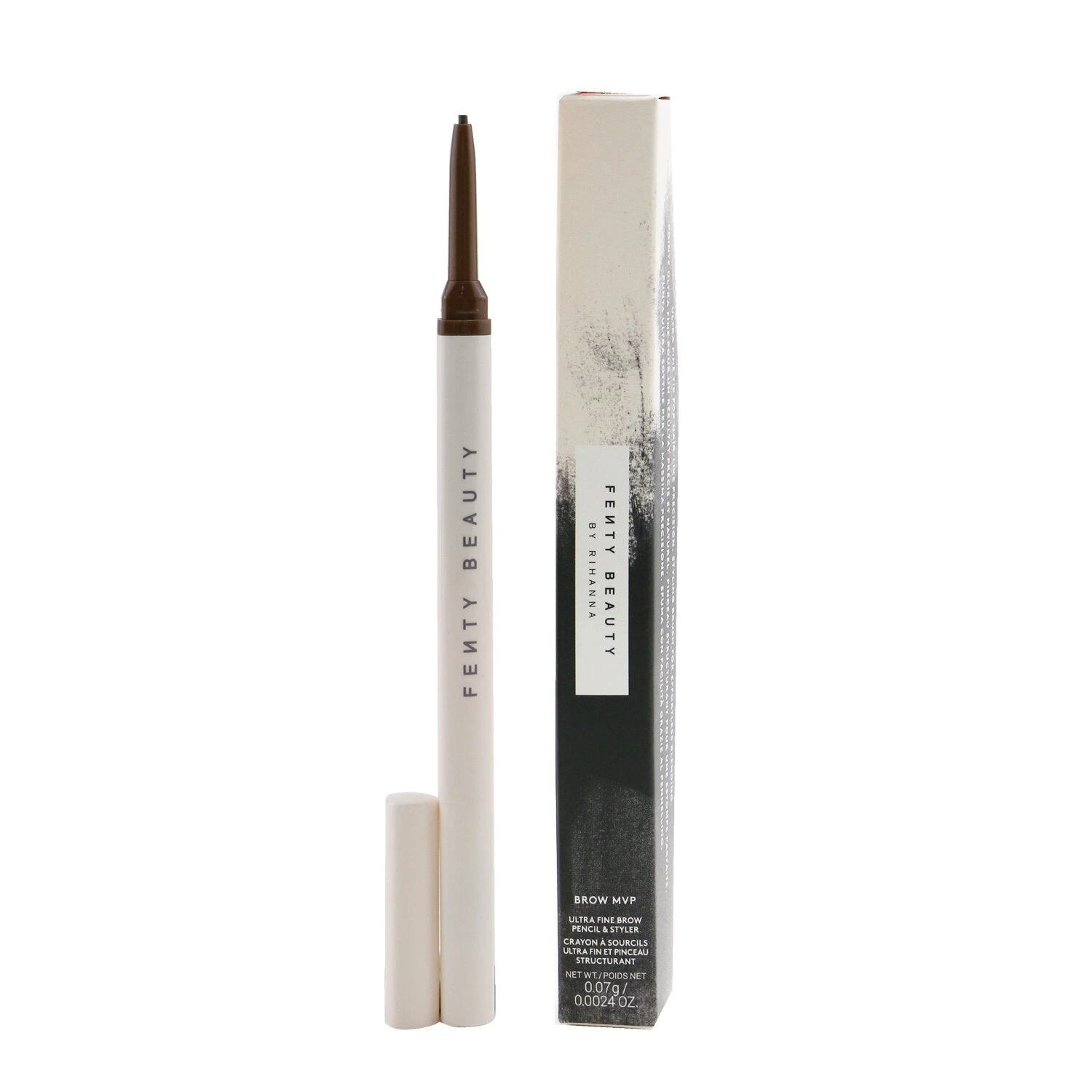 Fenty Beauty By Rihanna Brow MVP Ultra Fine Brow Pencil & Styler - # Medium Brown 0.07g/0.0024oz 4 Fenty Beauty By Rihanna Brow MVP Ultra Fine Brow Pencil & Styler - # Medium Brown 0.07g/0.0024oz - Image 2
