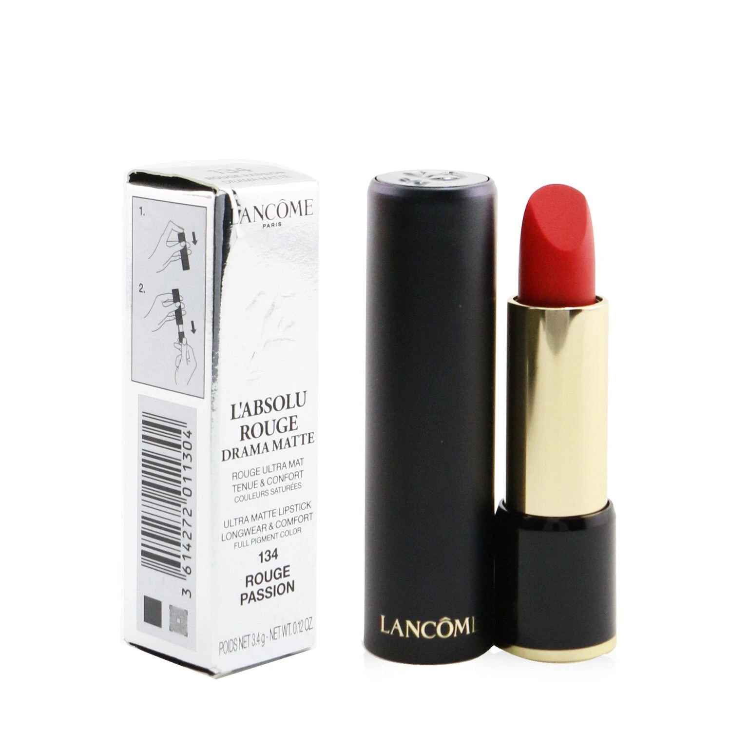 Lancome L'Absolu Rouge Lipstick - # 250 Tendre Mirage (Cream) 3.4g/0.12oz 7 Lancome L'Absolu Rouge Lipstick - # 250 Tendre Mirage (Cream) 3.4g/0.12oz - Image 5