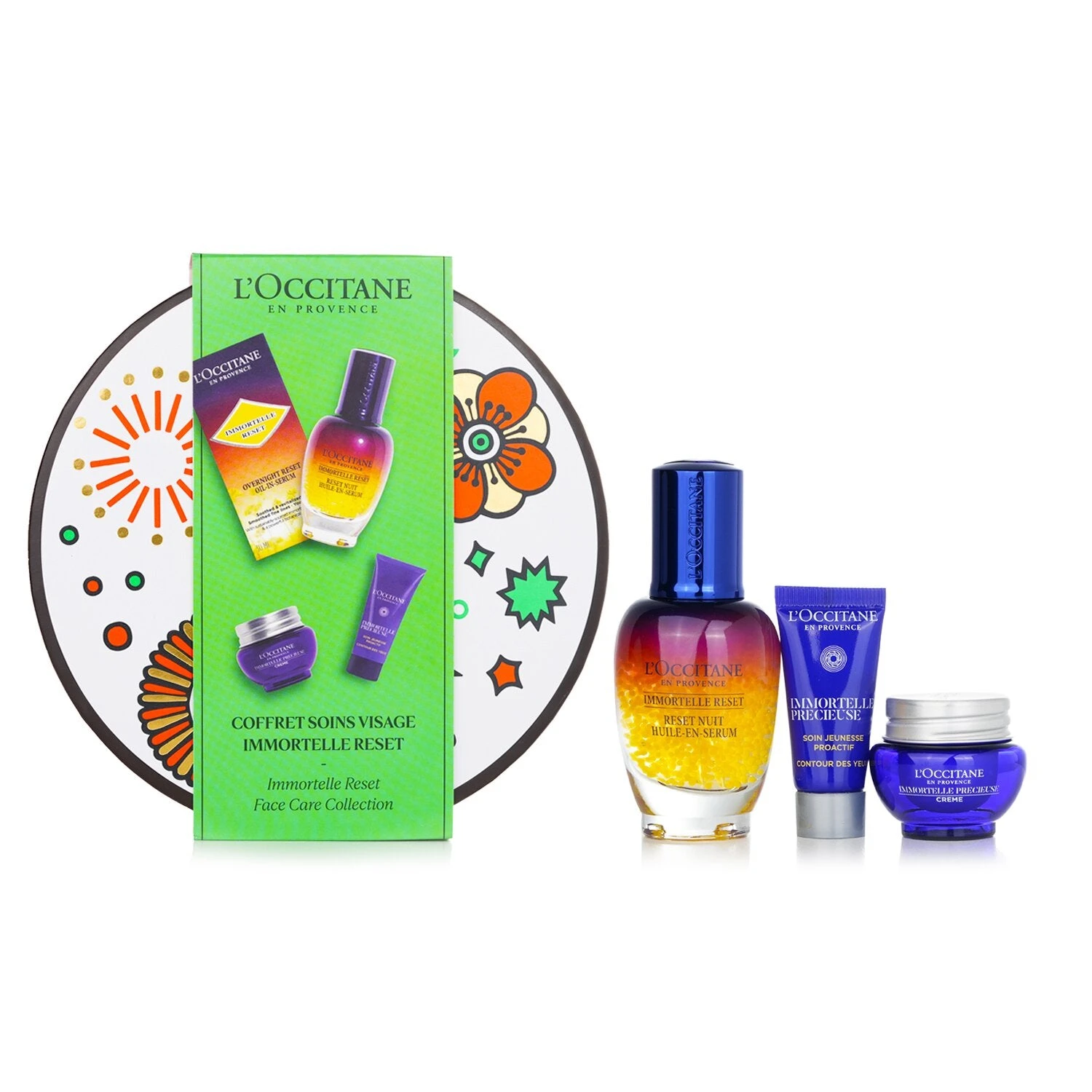 L'Occitane Immortelle Reset Face Care Set: 3pcs 4 L'Occitane Immortelle Reset Face Care Set: 3pcs - Image 2