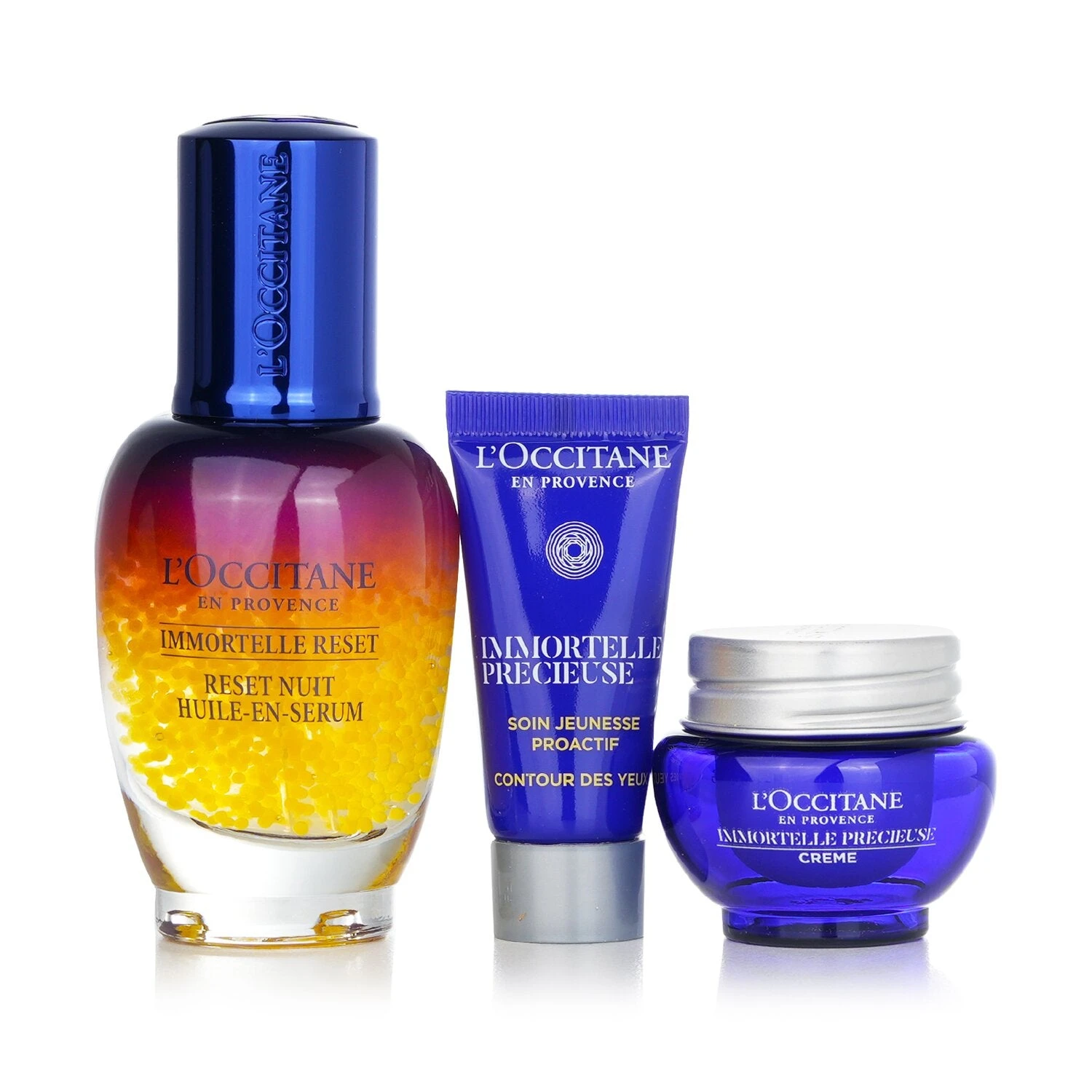 L'Occitane Immortelle Reset Face Care Set: 3pcs 3 L'Occitane Immortelle Reset Face Care Set: 3pcs