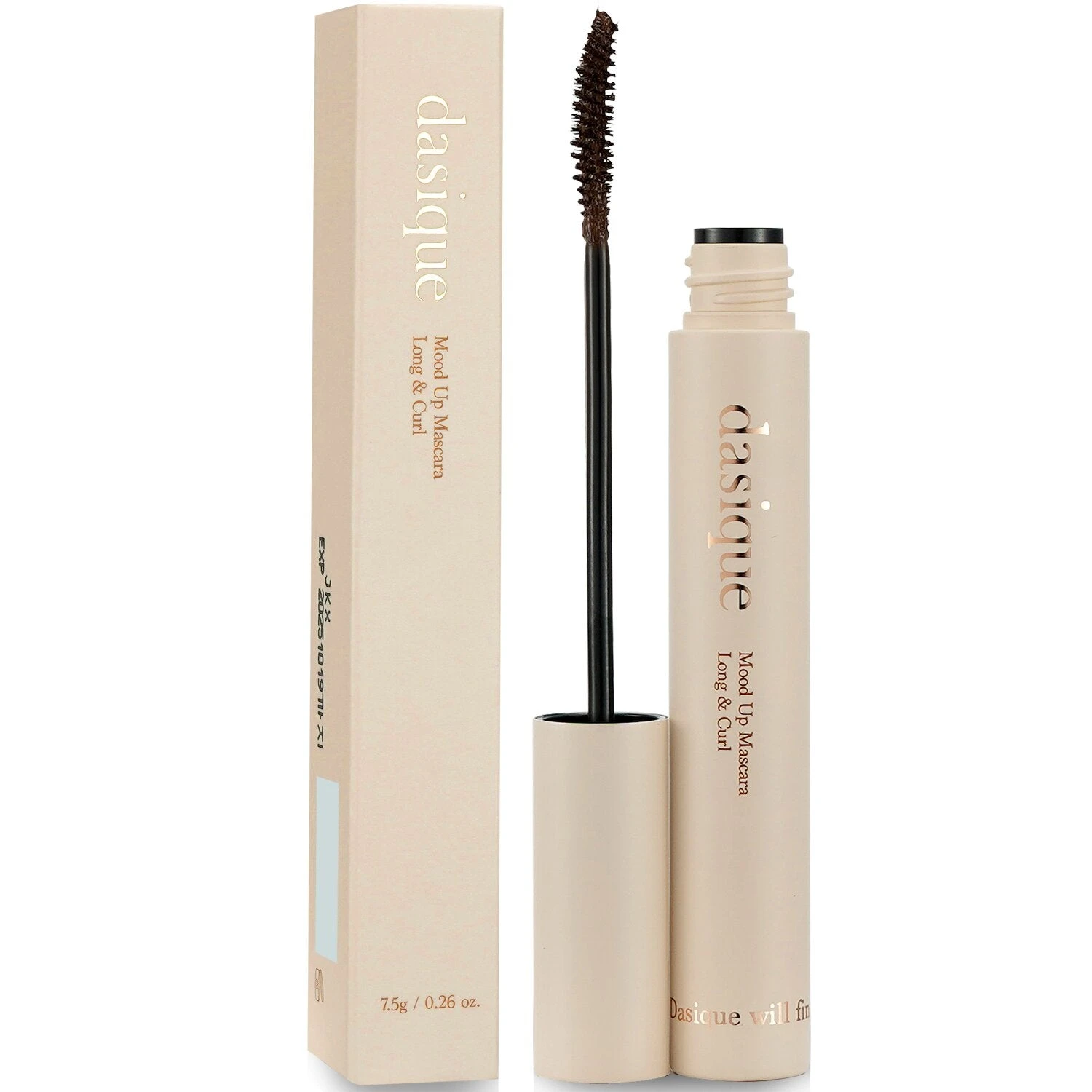 Dasique Mood Up Mascara Long & Curl - # 02 Choco Brown 7.5g/0.26oz 4 Dasique Mood Up Mascara Long & Curl - # 02 Choco Brown 7.5g/0.26oz - Image 2