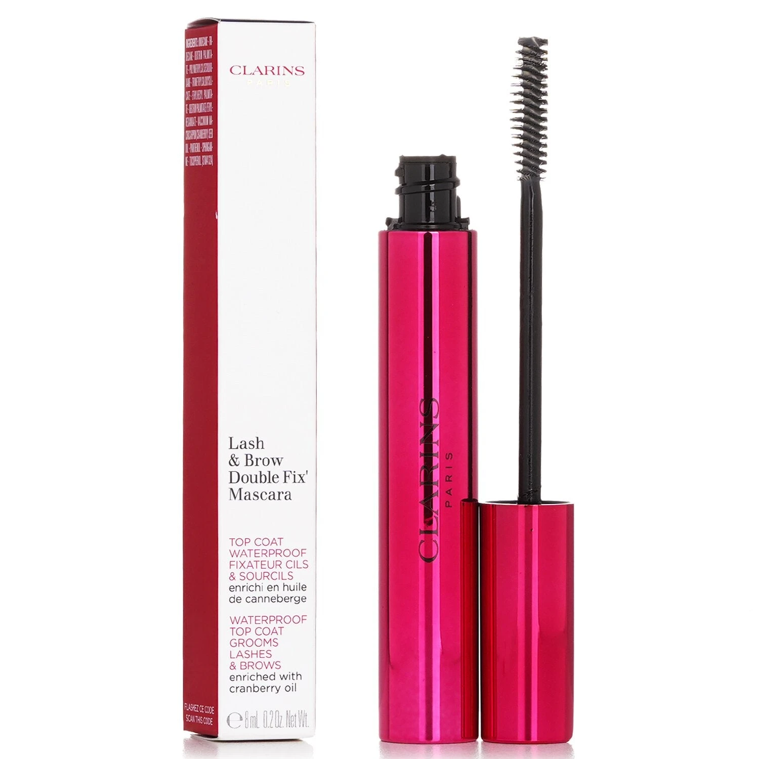 Clarins Lash & Brow Double Fix' Mascara - # Clear 8ml/0.2oz 4 Clarins Lash & Brow Double Fix' Mascara - # Clear 8ml/0.2oz - Image 2