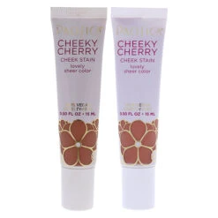 Pacifica Cheeky Cherry Cheek Stain Kit By Pacifica For Women - 2 Pc Kit 0.5oz Blush Cherry Baby, 0.5oz Blush Sweet Cherry