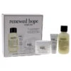 Philosophy Renewed Hope Trail Kit By Philosophy For Unisex - 3 Pc Kit 2oz Purity Made Simple 3-in-1 Cleanser, 0.25oz Renewed Hope In A Jar Eye Cream, 1oz Renewed Hope In A Jar Refreshing Moisturizer -Flawless Hue Store U SC 3712larger