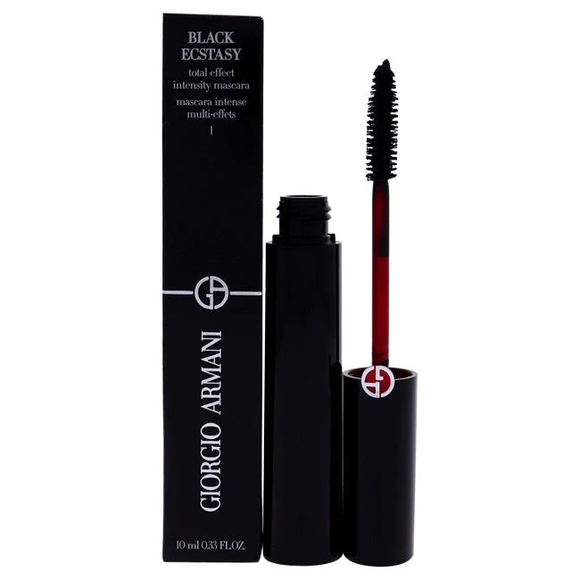 Giorgio Armani Black Ecstasy Total Effect Intensity Mascara - 1 Obsidian Black By Giorgio Armani For Women - 0.33 Oz Mascara 3 Giorgio Armani Black Ecstasy Total Effect Intensity Mascara - 1 Obsidian Black By Giorgio Armani For Women - 0.33 Oz Mascara