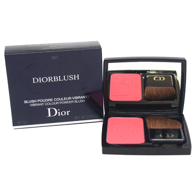 Christian Dior Diorblush Vibrant Colour Powder Blush - # 881 Rose Corolle By Christian Dior For Women - 0.24 Oz Blush 3 Christian Dior Diorblush Vibrant Colour Powder Blush - # 881 Rose Corolle By Christian Dior For Women - 0.24 Oz Blush